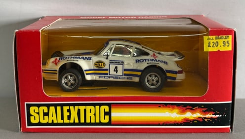 Scalextric Model Motor Racing Porsche Rothmans #4 Costa Brava 1/32 Slot Car