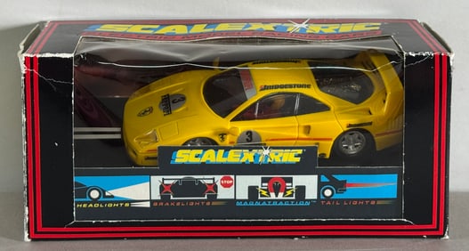 Scalextric Electric Model Racing Cars Ferrari 12V #3 Bridgestone 1/32 Slot Car