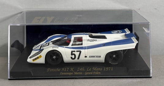Fly Car Model Porsche 917K 24h. Le Mans 1971 C86 Martin-Pillon #57 1/32 Slot Car