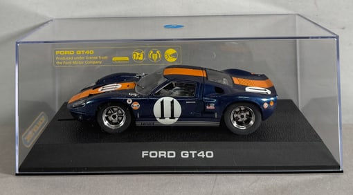 Scalextric Ford GT40 #11 1/32 Slot Car