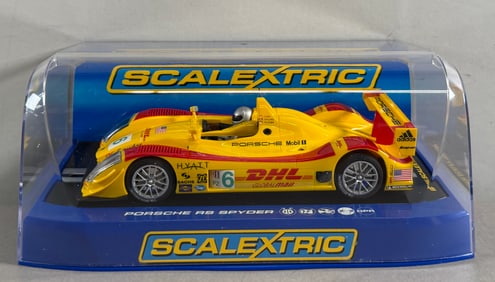 Scalextric Porsche RS Spyder #6 DHL 1/32 Slot Car