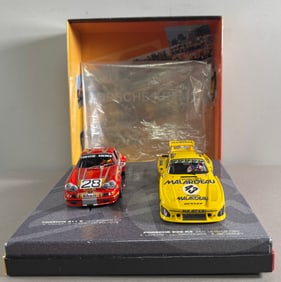 Porsche 911 S 12h. Sebring 1972 Kremer #28 & Porsche 935 K3 24h. Le Mans 1980 Malardeau #43  1/32
