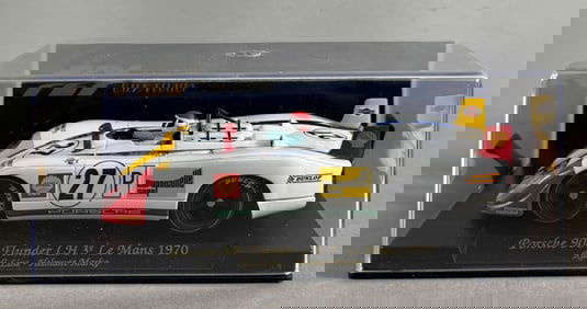 Porsche 908 Flunder LH 3rd Le Mans 1970 Lins-Marko #27 Martini-Shell 1/32 Slot Car
