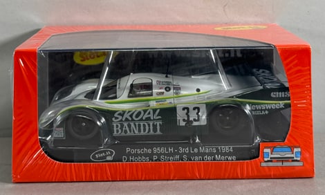 Slot.it Porsche 956LH 3rd Le Mans 1984 D. Hobbs-P. Streiff-S. van der Merwe #33 Skoal Bandit 1/32