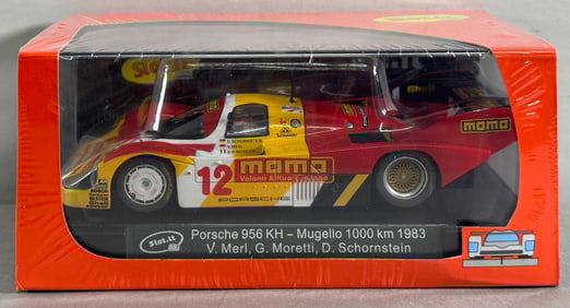 Slot.it Porsche 956 KH Mugello 1000 km 1983 V. Merl-G. Moretti, D. Schornstein #12 momo 1/32 Slot
