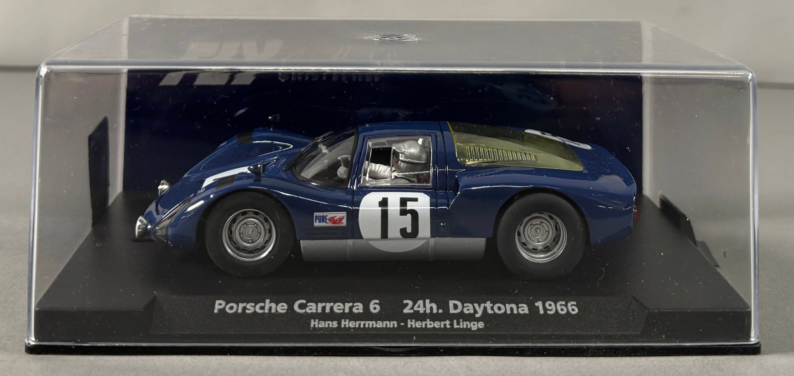 Fly Car Model Porsche Carrera 6 24h. Daytona 1966 Herrmann-Linge #15 1/32 Slot Car (1 of 6)