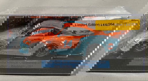 Sideways Porsche 935 Gulf Racer Resin North American Championship 2016 #14 1/32 Slot Car