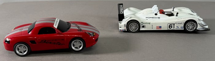 Porsche Boxster & Porsche RS Sypder #6 1/32 Slot Cars