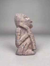 Pre Columbian Hard Stone Idol
