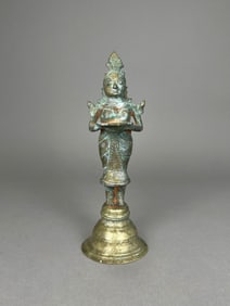 Deepalakshmi Bronze Figure