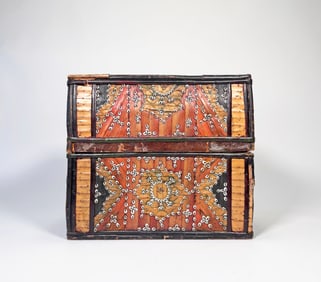 Indonesian Sasak Lontar Wedding Box