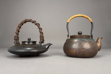 Two Japanese Teapots