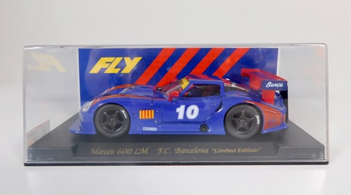 Fly Marcos 600 LM FC Barcelona Limited Edition #10 1/32 Slot Car