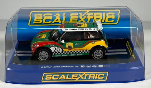 Scalextric Mini Cooper S Arden Racing #20 1/32 Slot Car