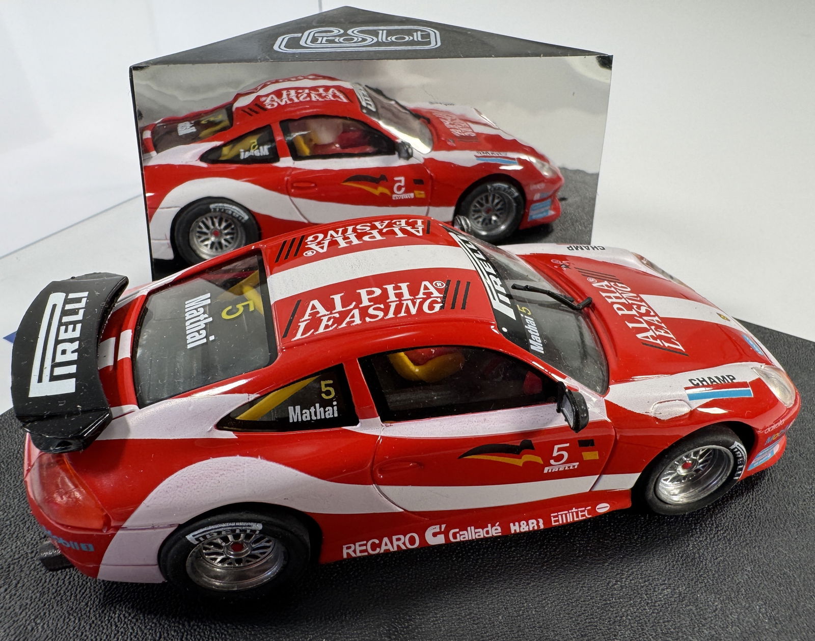 ProSlot Porsche 911 GT3 Supercup #5 1/32 Slot Car (1 of 12)