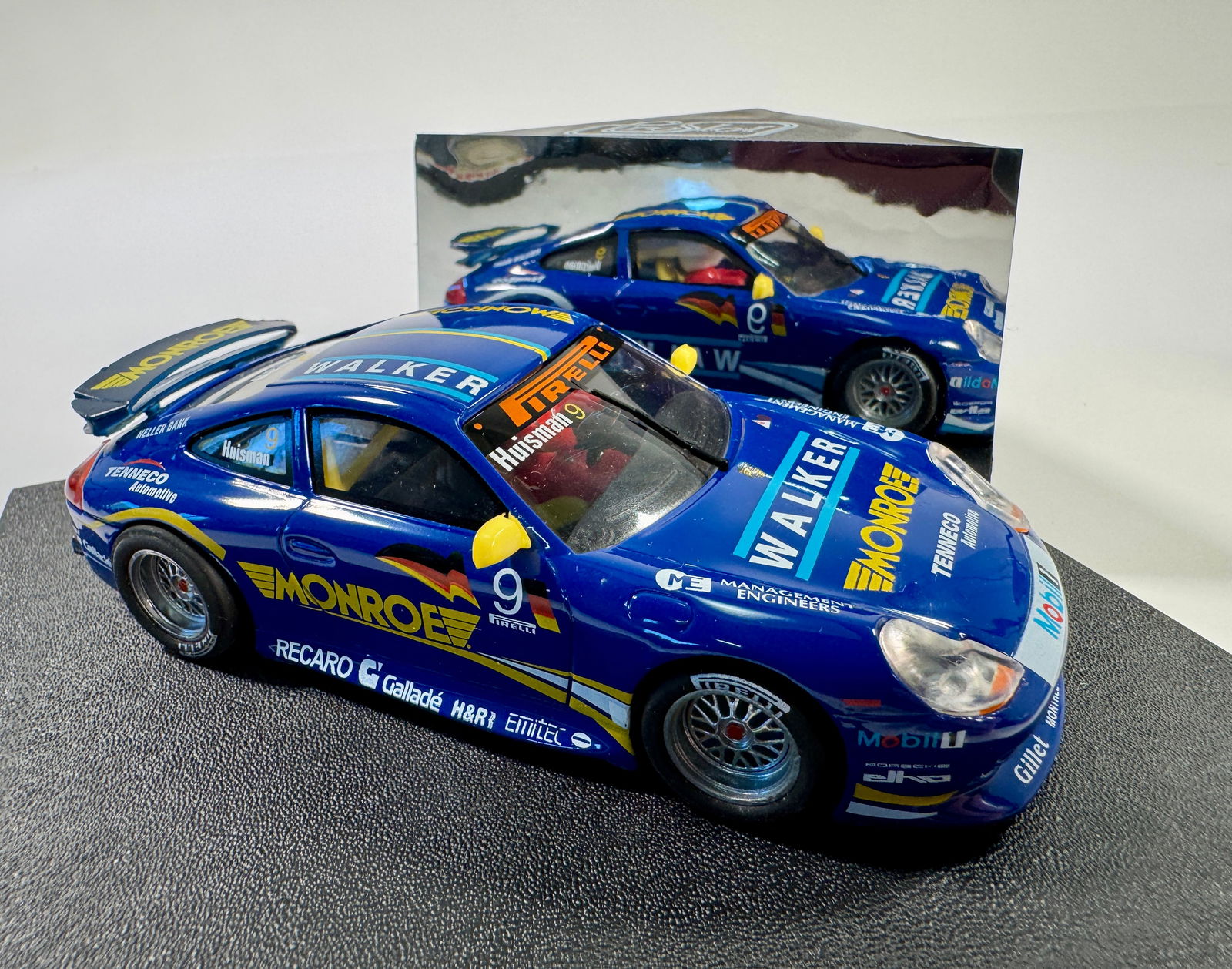 Pro Slot Porsche 911 GT3 Supercup #9 1/32 Slot Car (1 of 11)
