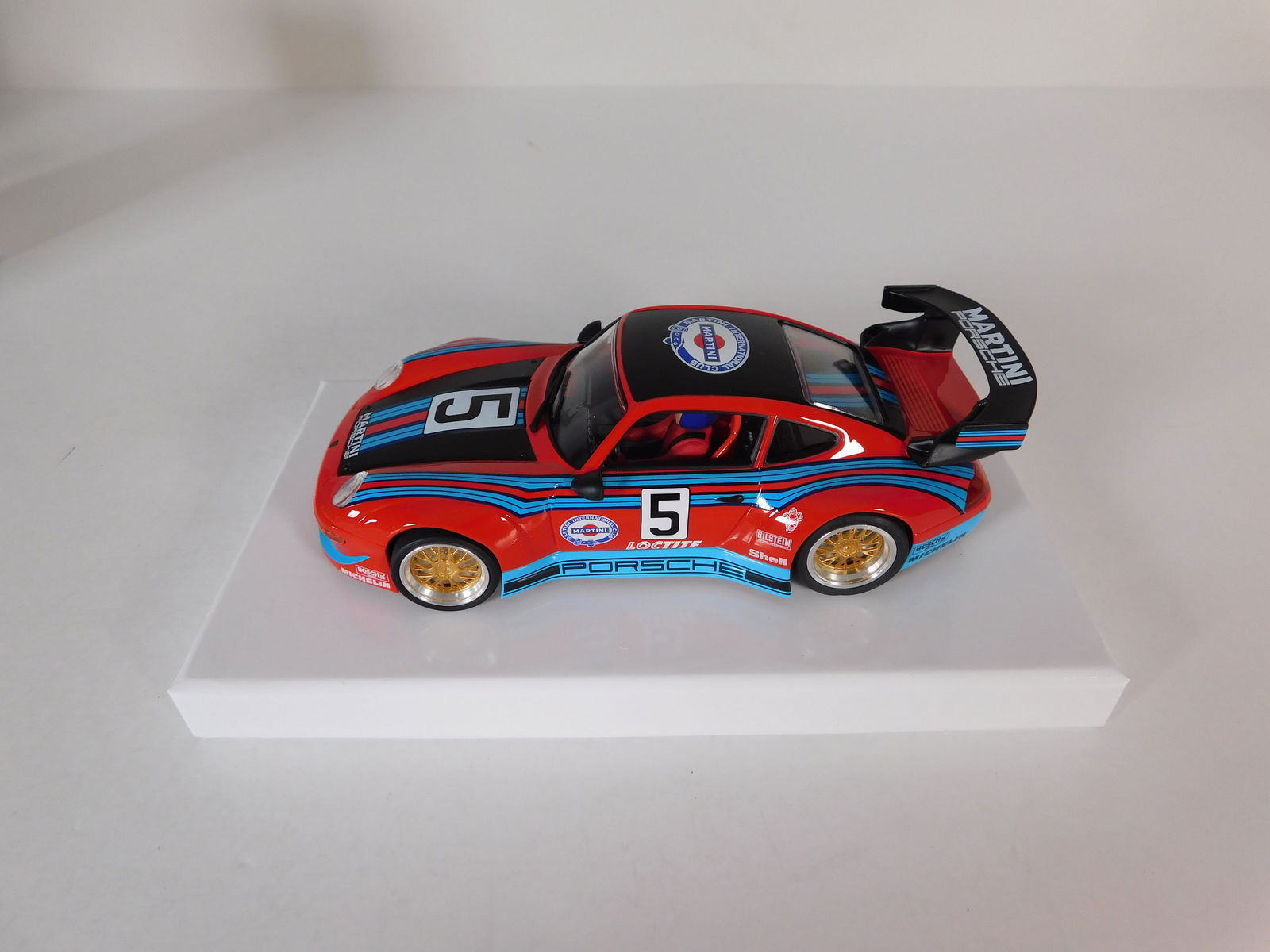RevoSlot Porsche 911 GT2 #5 Martini 1/32 Scale Slot Car (1 of 9)