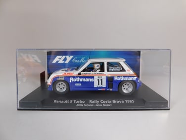 Fly Car Model Renault 5 Turbo Rally Costa Brava 1985 #11 1/32 Slot Car