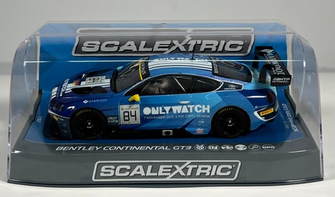 Scalextric Bentley Continental GT3 Team HTP Moscow #84 1/32 Slot Car