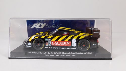 Fly Car Model Porsche 911 GT1 EVO Grand-Am Daytona 2003 #6 1/32 Slot Car