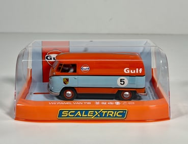 Scalextric VW Panel Van T1b Gulf #5 1/32 Slot Car
