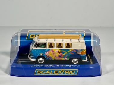 Scalextric Volkswagen Camper Van T1b Hippie Camper 1/32 Slot Car