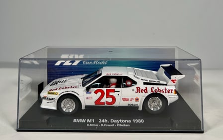 Fly Car Model BMW M1 24h Daytona 1980 #25 1/32 Slot Car