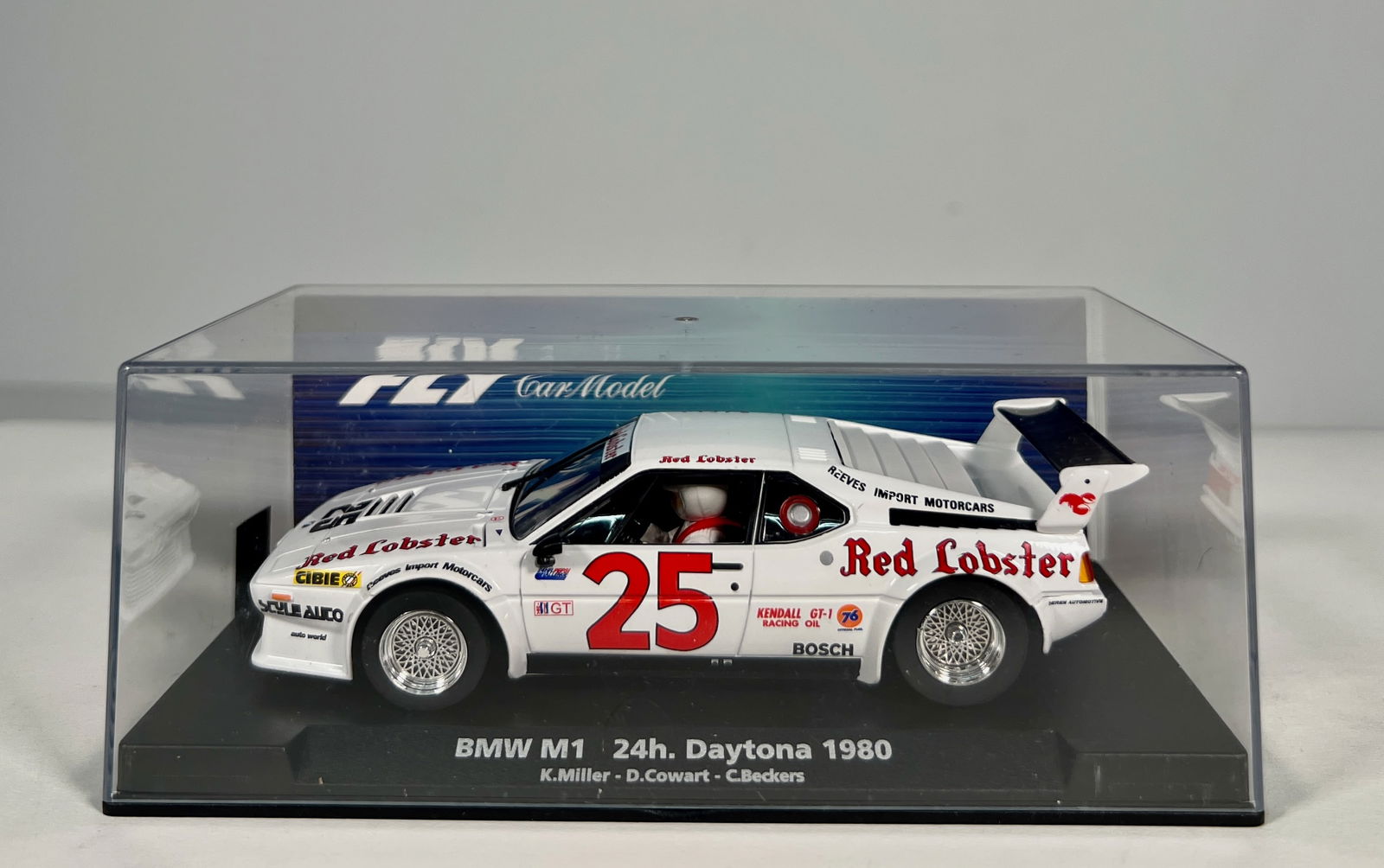 Fly Car Model BMW M1 24h Daytona 1980 #25 1/32 Slot Car (1 of 5)