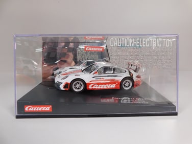 Carrera Evolution Porsche 911 GT3 RSR Lechner Racing Carrera Race Taxi 1/32 Slot Car