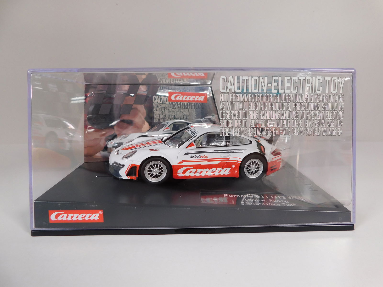 Carrera Evolution Porsche 911 GT3 RSR Lechner Racing Carrera Race Taxi 1/32 Slot Car (1 of 7)