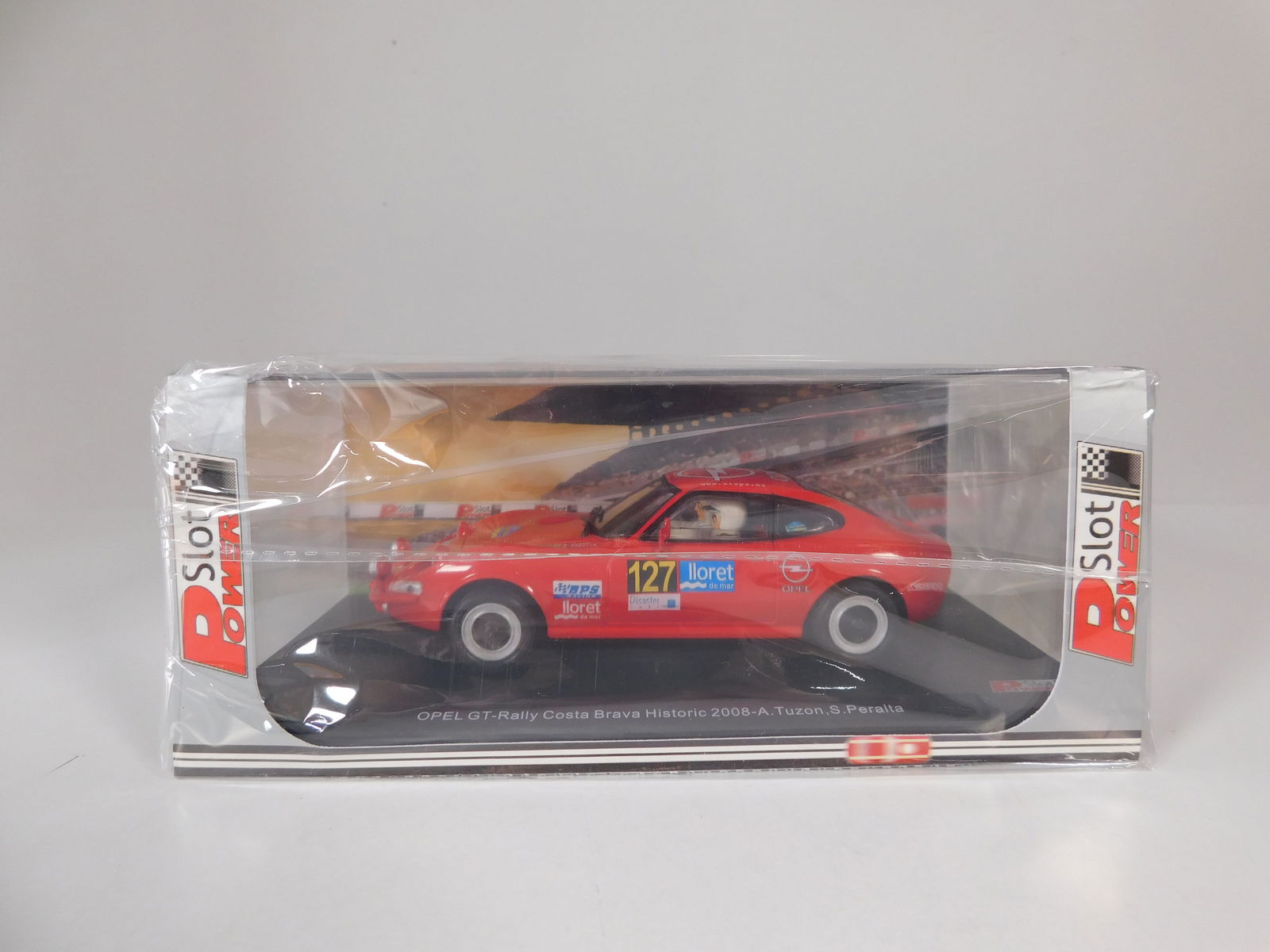 Power Slot Opel GT-Rally Costa Brava Historic 2008 #127 1/32 Slot Car (1 of 8)