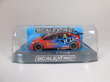 Scalextric BTCC Honda Civic Type R 2016 #55 1/32 Slot Car