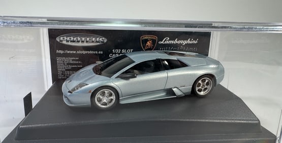 Proteus Lamborghini Murcielago Grey 1/32 Slot Car