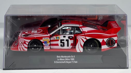 Sideways Beta Montecarlo Gr.5 Le Mans 24h. 1980 #51 1/32 Slot Car