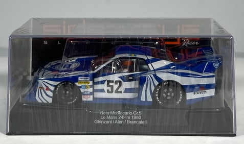 Sideways Racer Beta Montecarlo Gr.5 Le Mans 24h. 1980 #52 1/32 Slot Car