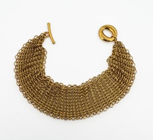 Elsa Peretti for Tiffany & Co 18k Mesh Bracelet