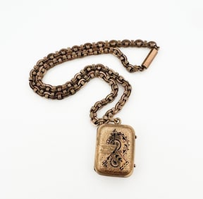 Antique Gold-Filled Locket