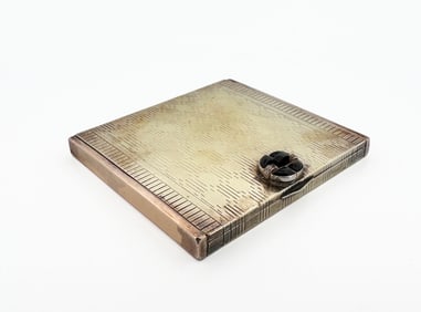 Cartier Sterling 14k Compact