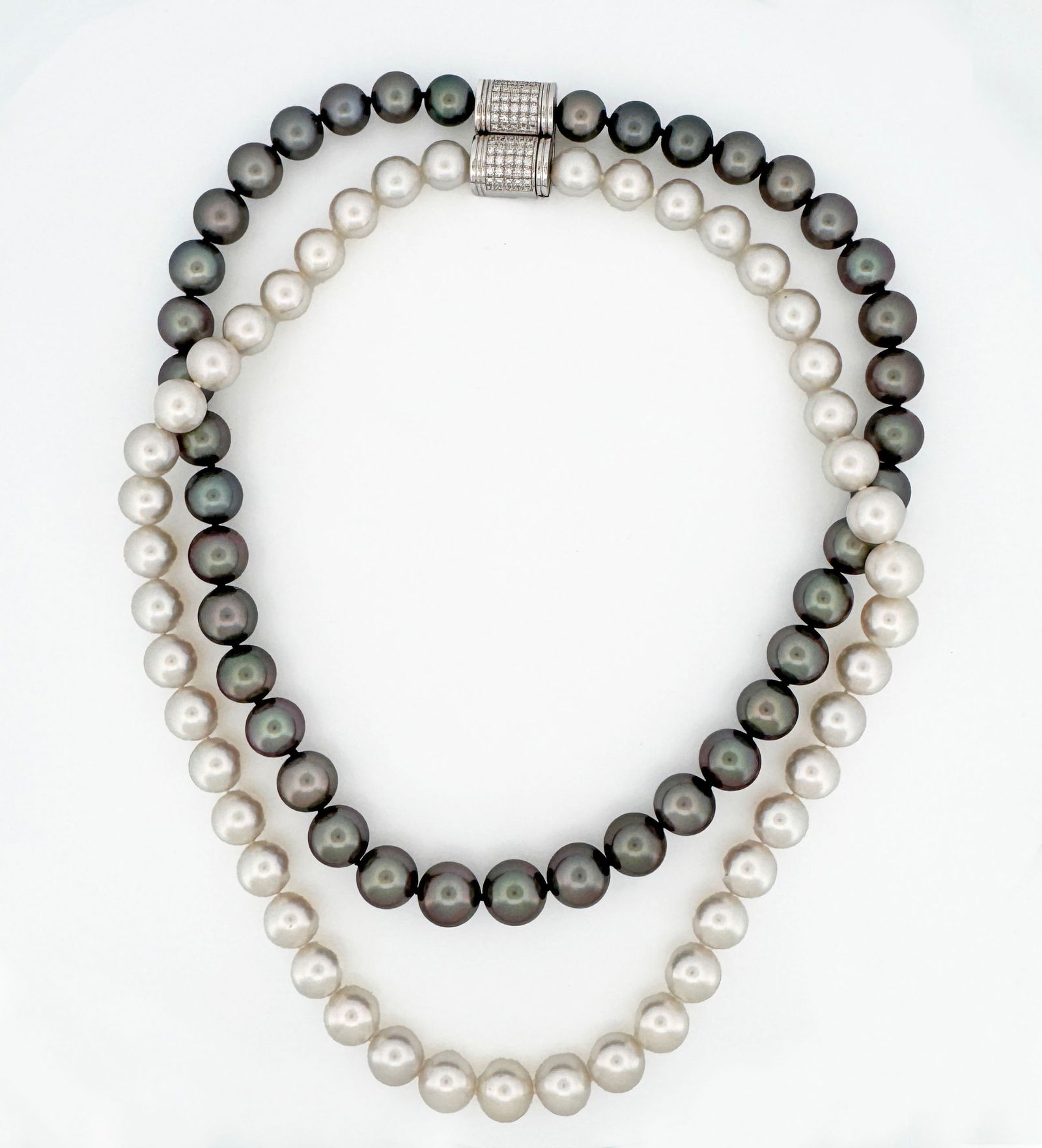 Mikimoto Double Strand Pearl Necklace (1 of 7)