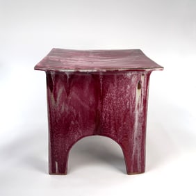 Ceramic Art Pottery Side Table