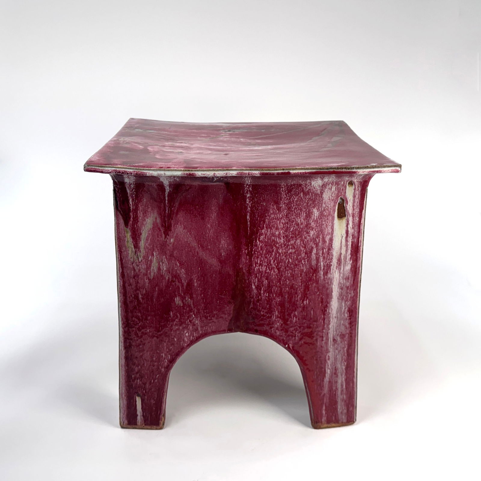 Ceramic Art Pottery Side Table (1 of 7)