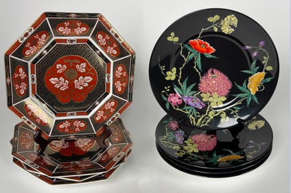 Eight Porcelain Plates