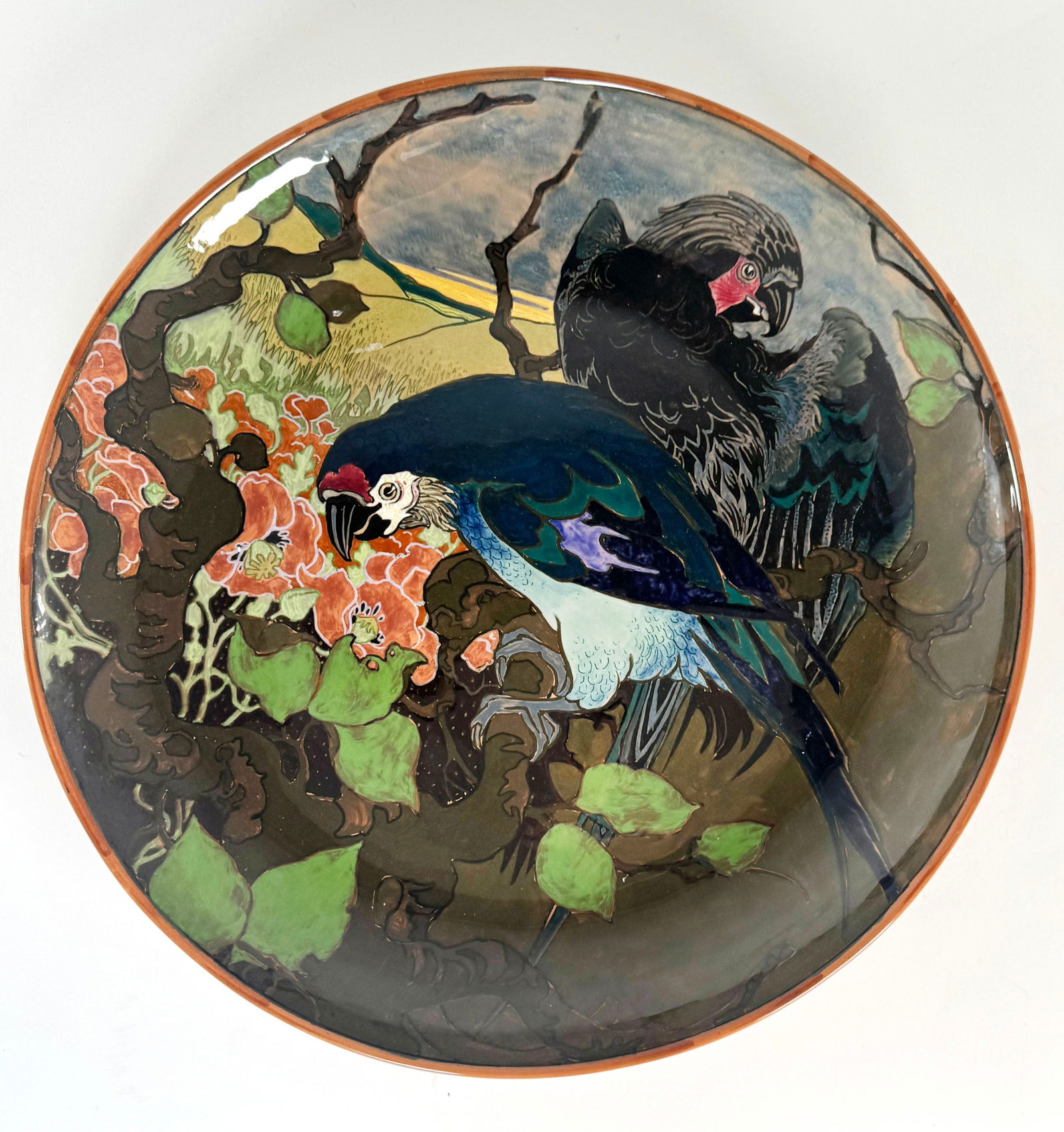 Rozenburg Glazed Earthenware Charger (1 of 6)