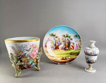 Group of Decorative Porcelain