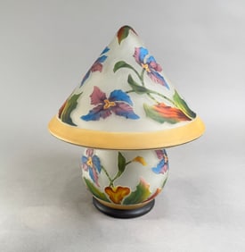 H.G. McFaddin & Co. "Bellova & Gnome" Floral Table Lamp