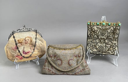 Three Vintage Evening Bags