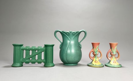 Roseville & Red Wing Pottery Group