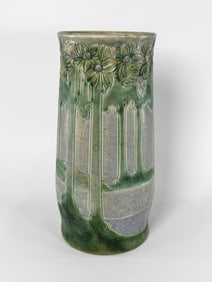 Roseville "Vista" Pattern Floor Vase