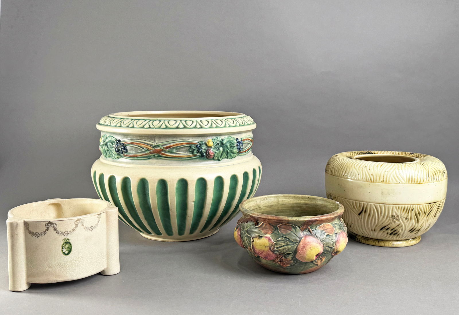 Four Art Pottery Planters (1 of 4)