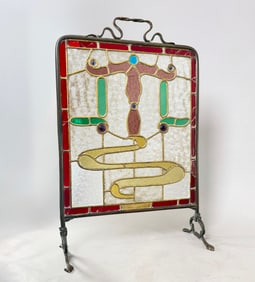Stained Glass Firescreen